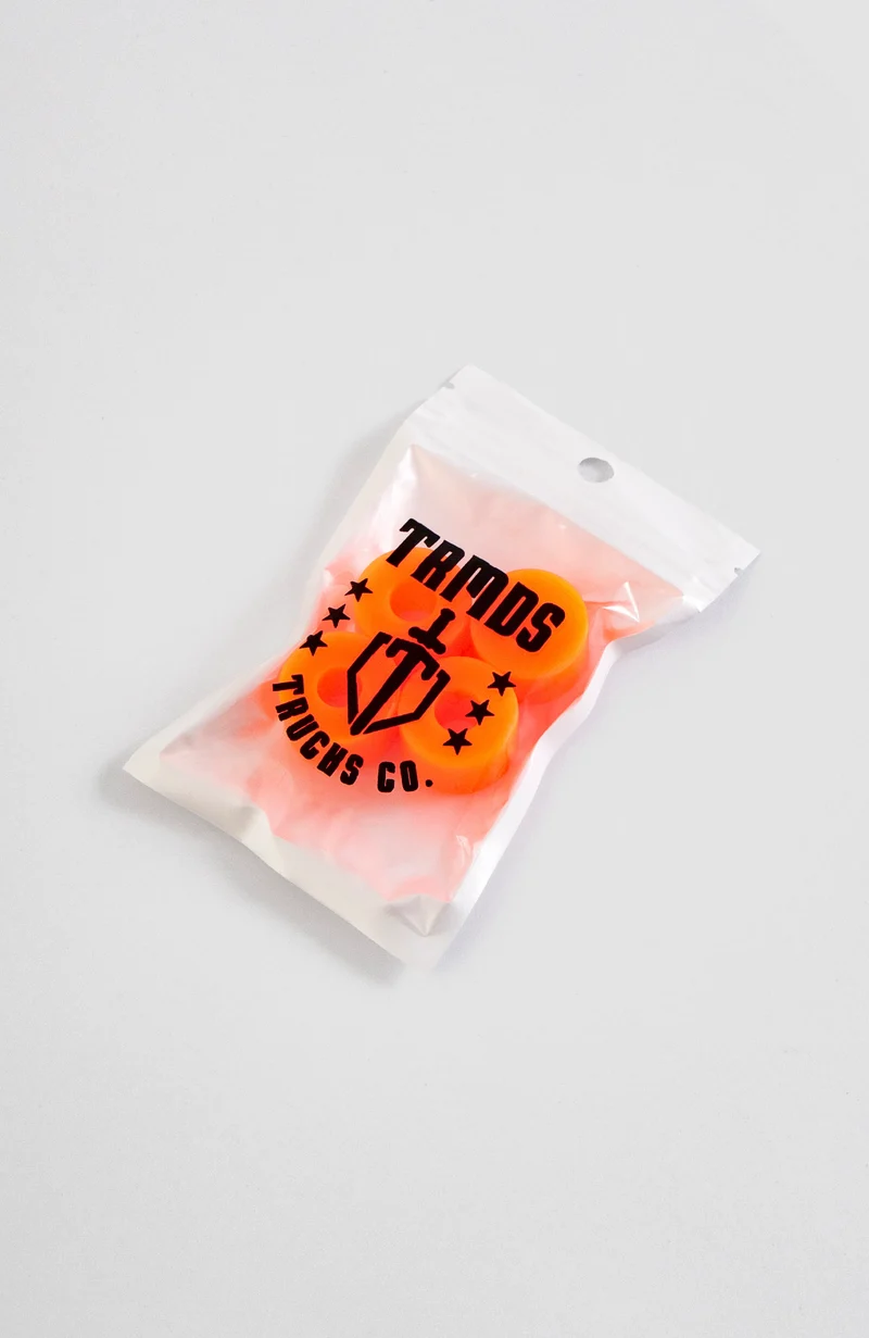 Bushings, Longboard, barrel + barrel, 88A (noen red)