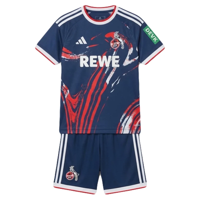 FC Köln Kinder-Set Drittetrikot 26/27 Trikot und Shorts