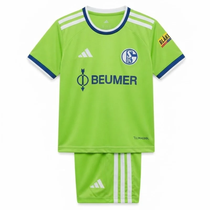 Schalke 04 Kinder-Set Drittetrikot 26/27 Trikot und Shorts