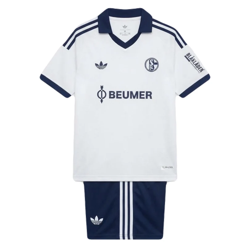 Schalke 04 Kinder-Set Auswärtstrikot 26/27 Trikot und Shorts