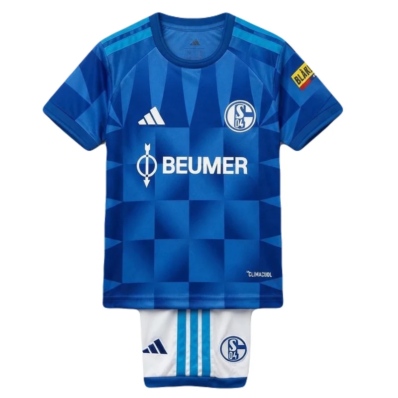 Schalke 04 Kinder-Set Heimtrikot 26/27 Trikot und Shorts