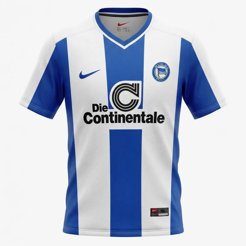 Hertha BSC Heimtrikot 1999/2000 Herren Fan-Version (Retro)