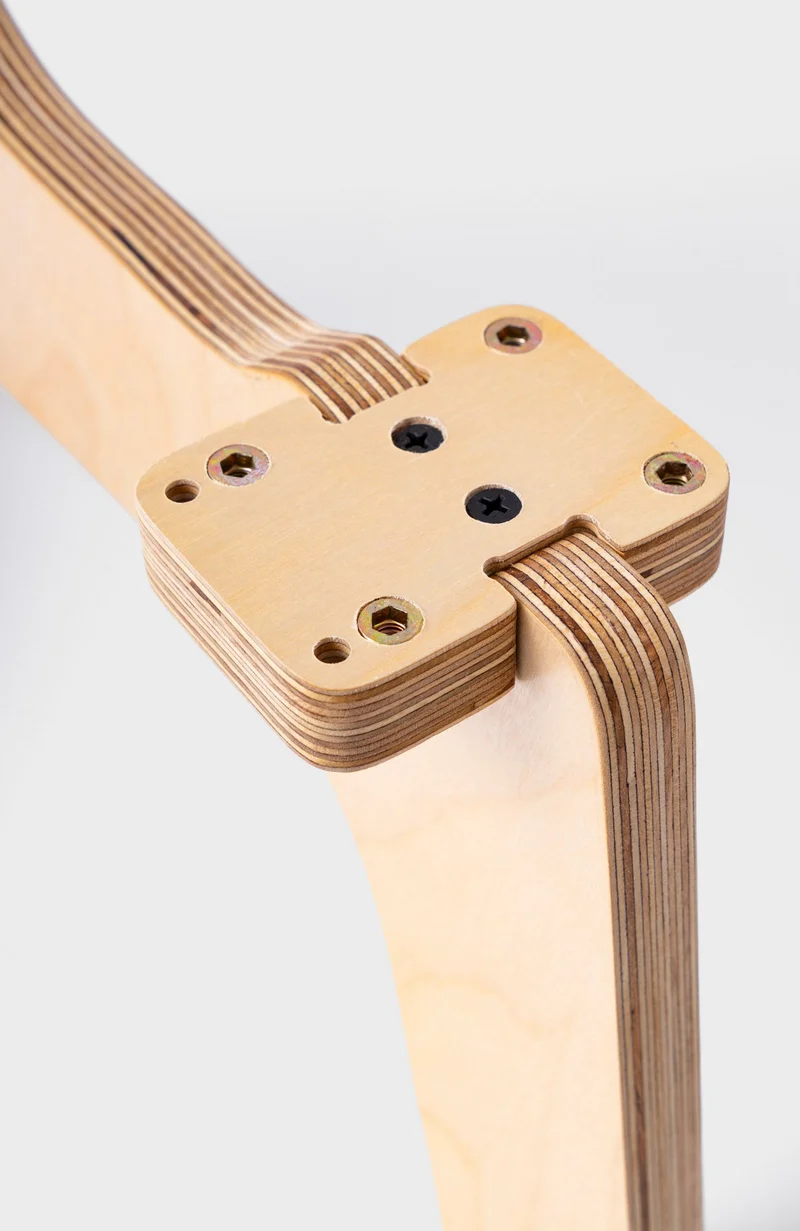 Skateboard Wooden Bench Legs (Set of 2)