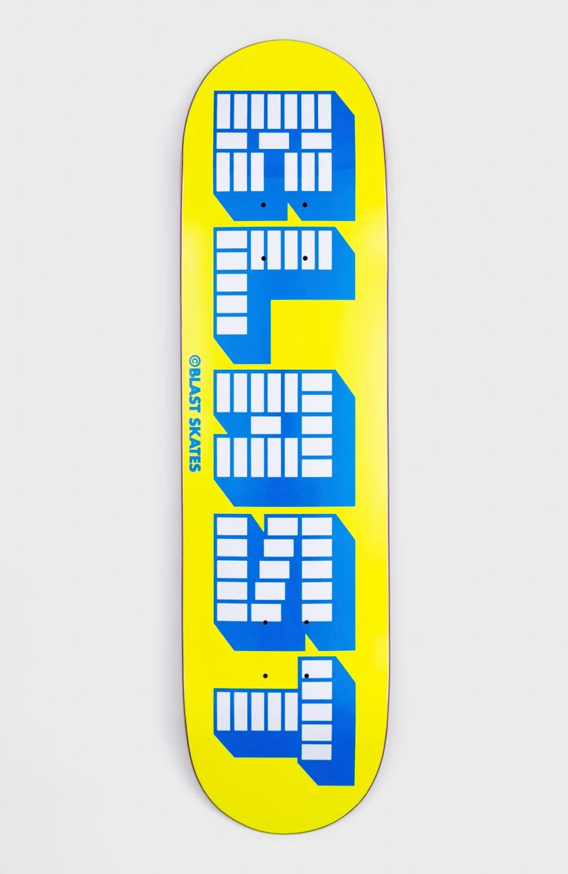 8.25" POPSICLE DECK BLAST BLOCKS - yellow