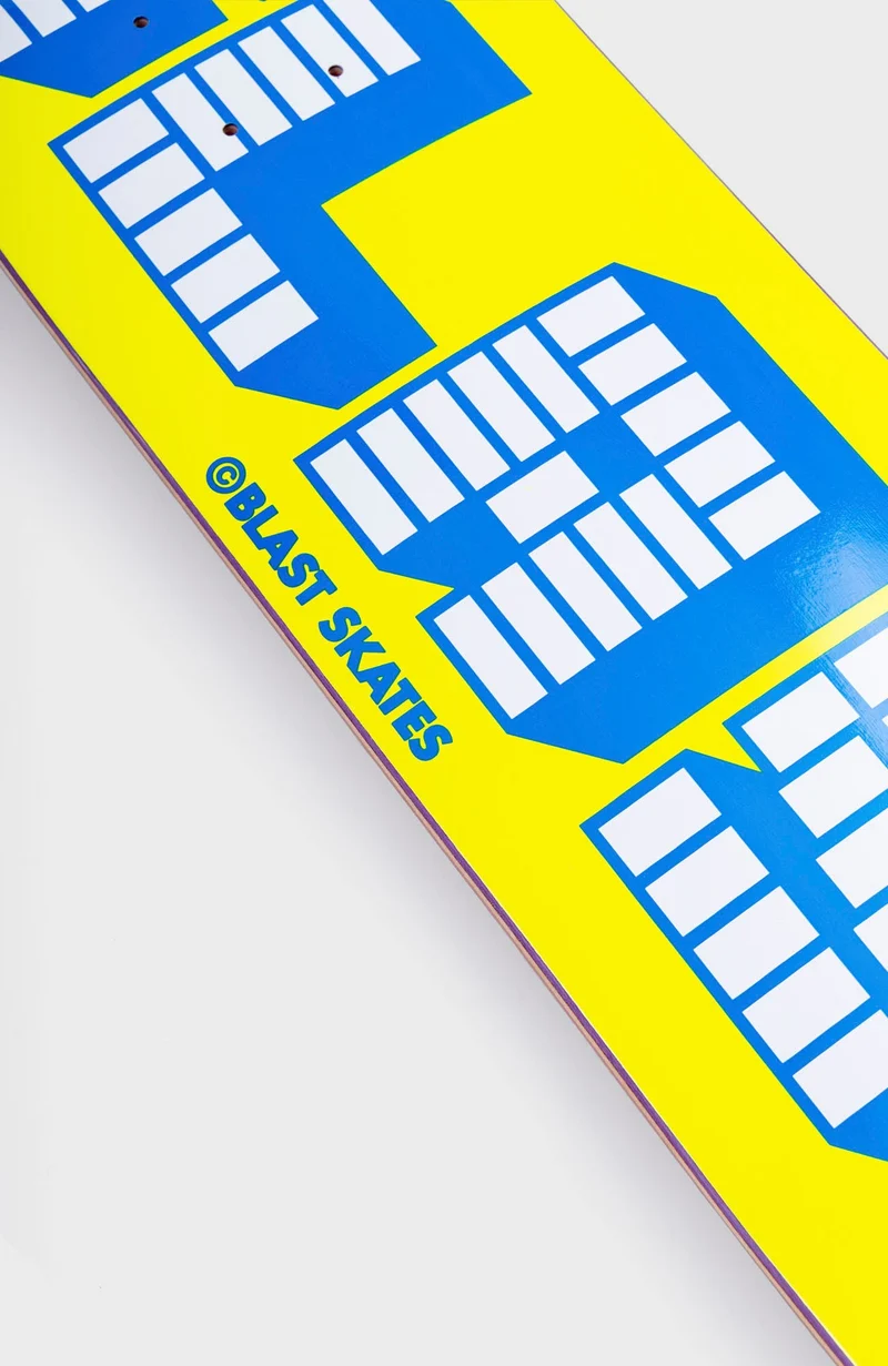 8.25" POPSICLE DECK BLAST BLOCKS - yellow