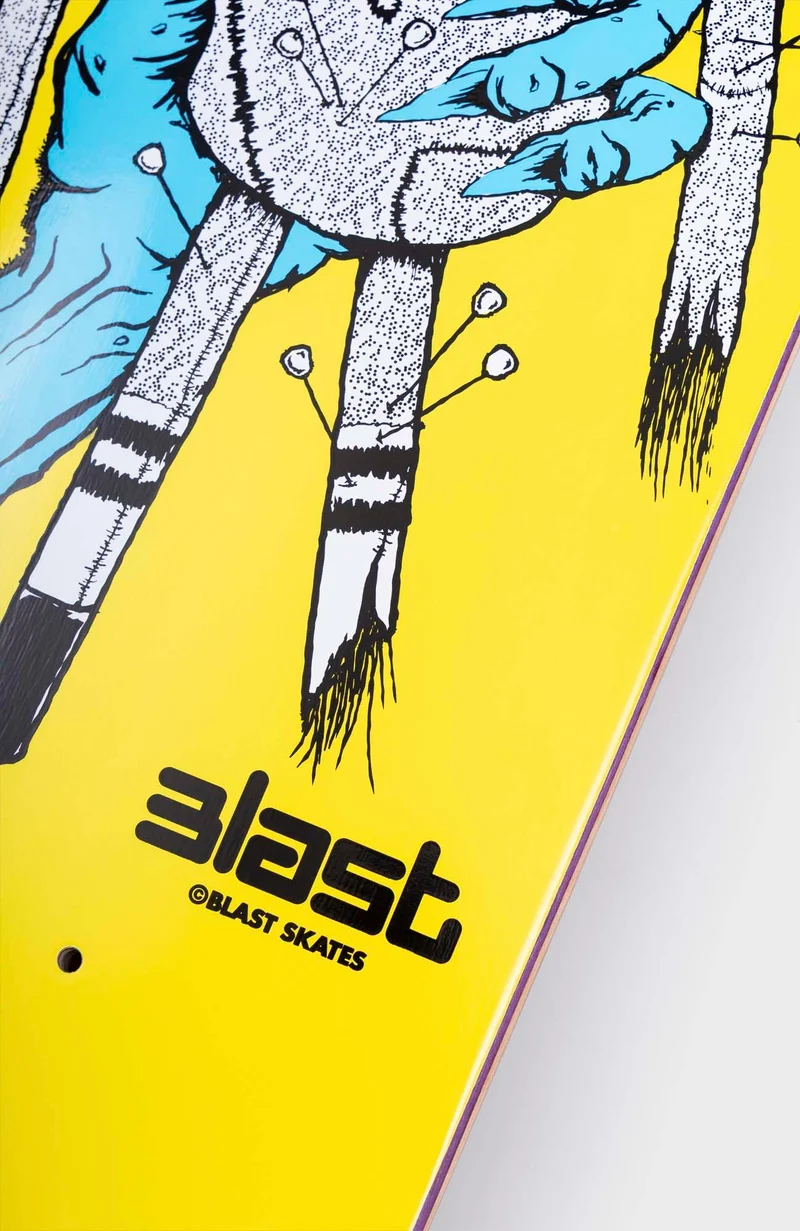 8.5" SQUARE TAIL DECK VOODOO MASCOT