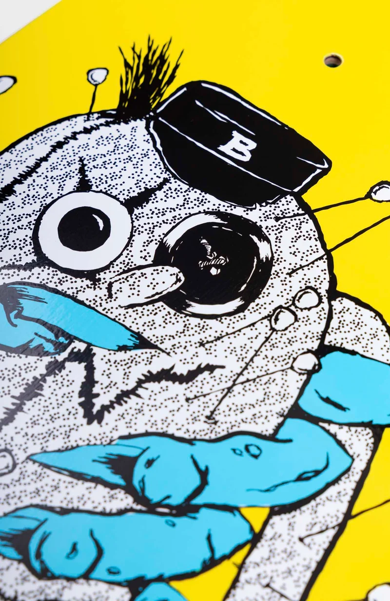 8.5" SQUARE TAIL DECK VOODOO MASCOT