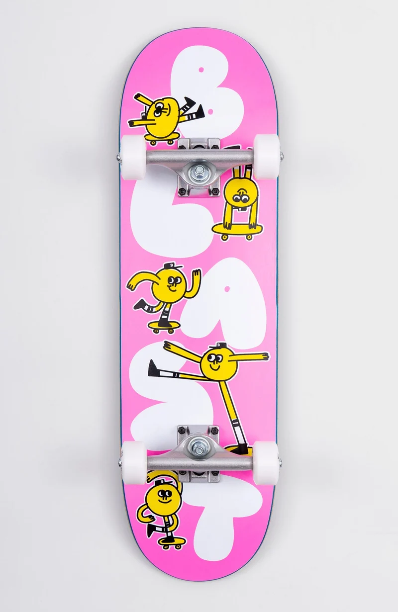 BUBBLE TRIX, mini POPS Kinder Skateboard Complete