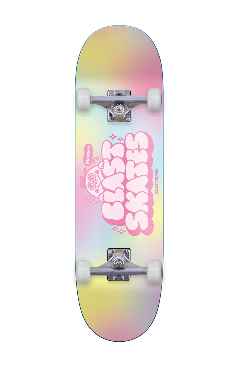 Squishi Kawaii, mini POPS Kinder Skateboard Complete