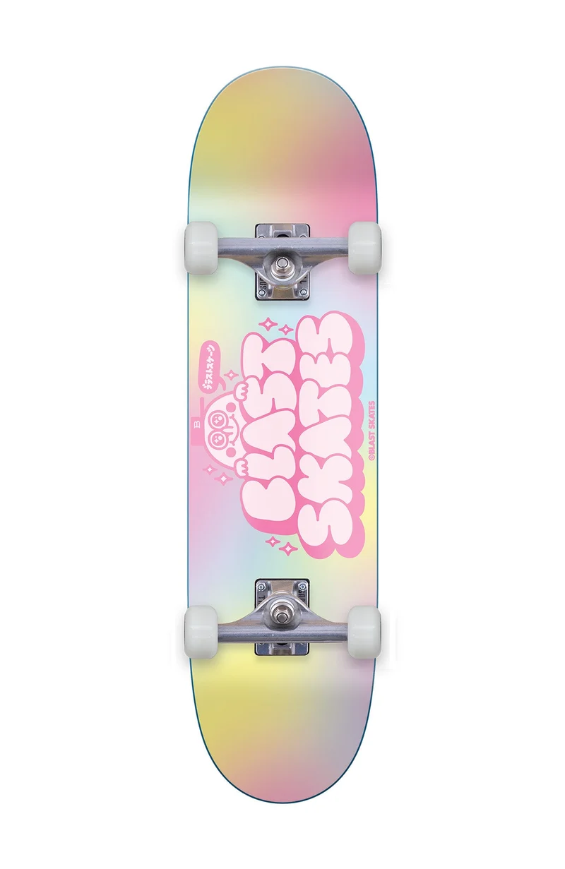 Squishi Kawaii, mini POPS Kinder Skateboard Complete