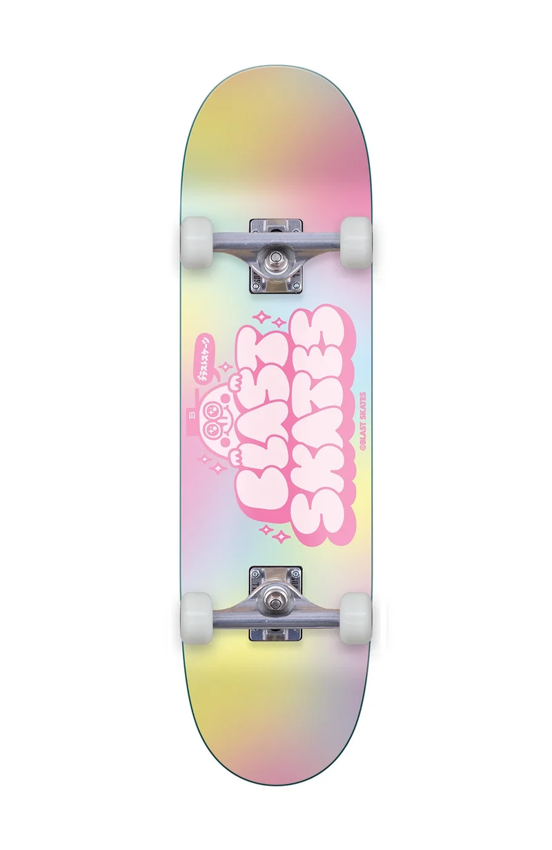 Squishi Kawaii, mini POPS Kinder Skateboard Complete