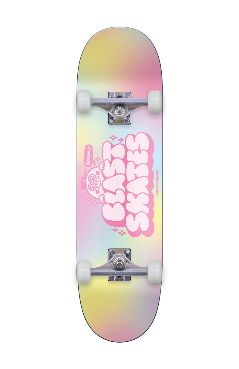 Squishi Kawaii, mini POPS Kinder Skateboard Complete