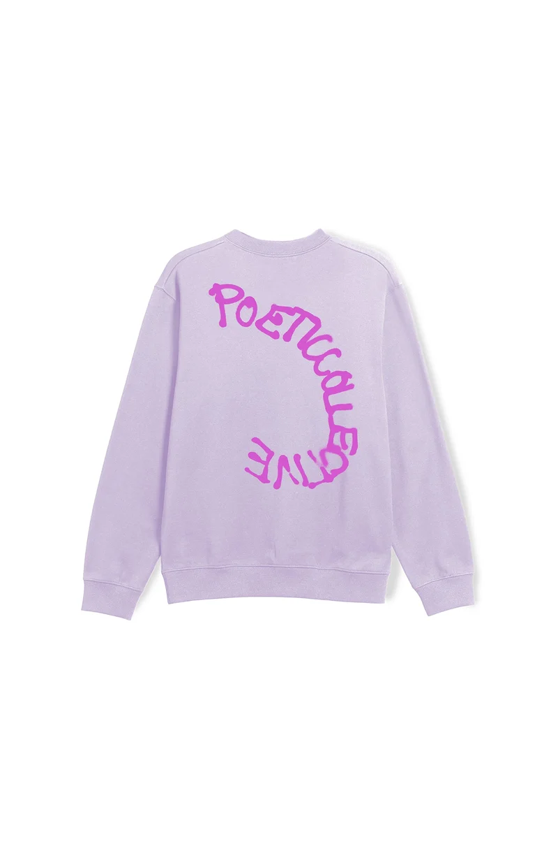 Spray Crewneck - Purple