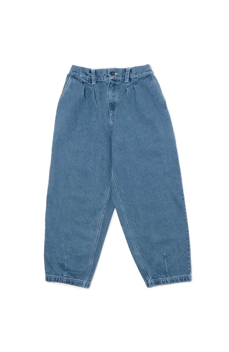 Ballon Pants - Light Denim Wash