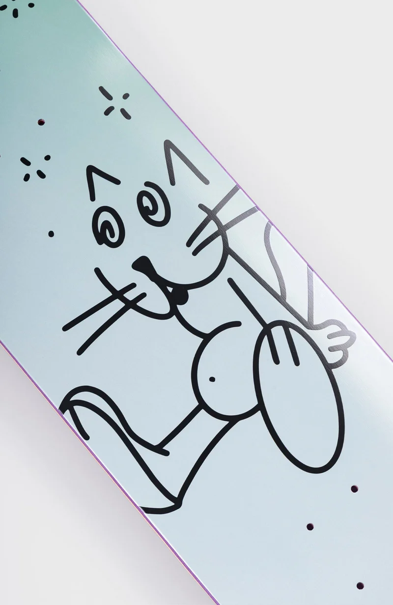BOOZE CAT Grey - Mid-size deck