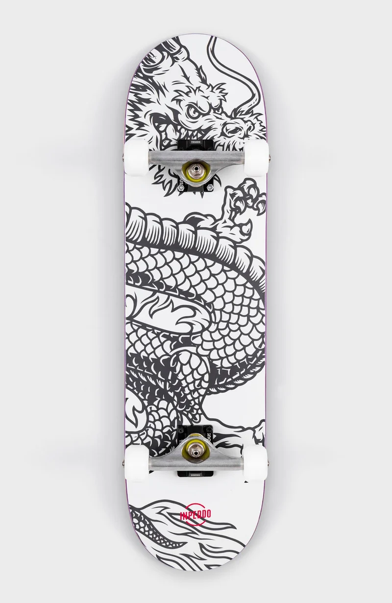 DRAGON Yang - Mid-sizes Skateboard complete