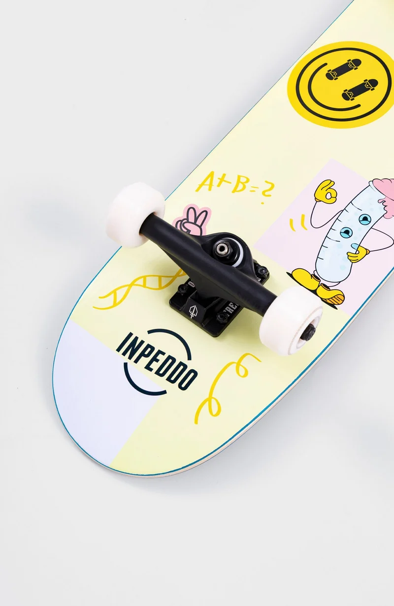 SCIENCE CLUB - Short & Wide Kinder Skateboard Complete