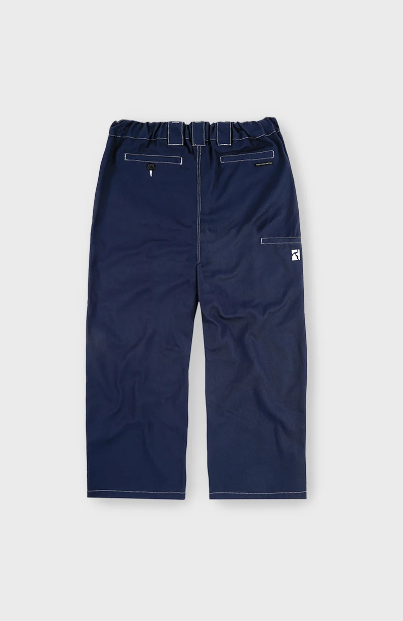 Painter Pants - Canvas Navy w. White Seams