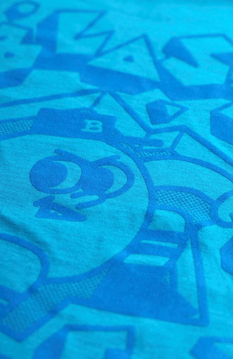 MINI SMASHER T-SHIRT, kids sized - BLUE