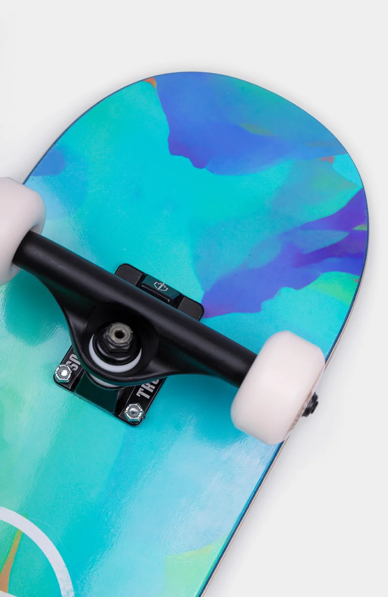 Brush Stroke - Short & Wide Kinder Skateboard Complete