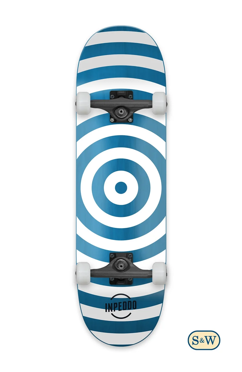 Circles - Short & Wide Kinder Skateboard Complete