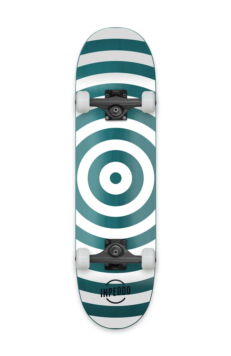 Circles - Short & Wide Kinder Skateboard Complete