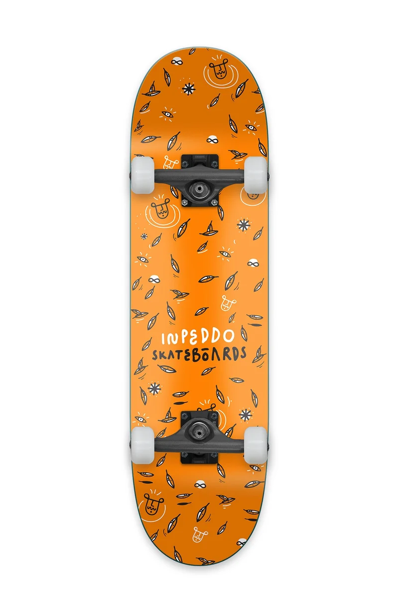 Leafs - Short & Wide Kinder Skateboard Complete