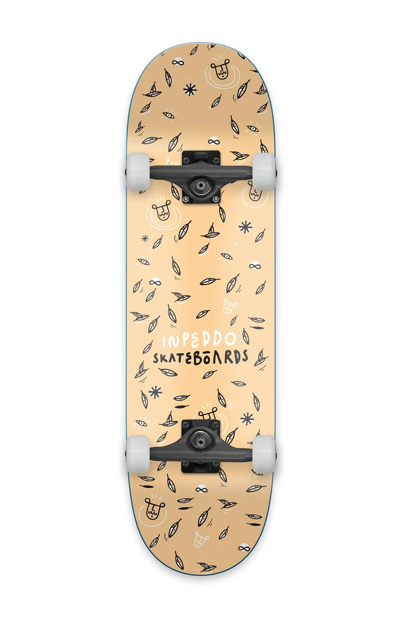 Leafs - Short & Wide Kinder Skateboard Complete