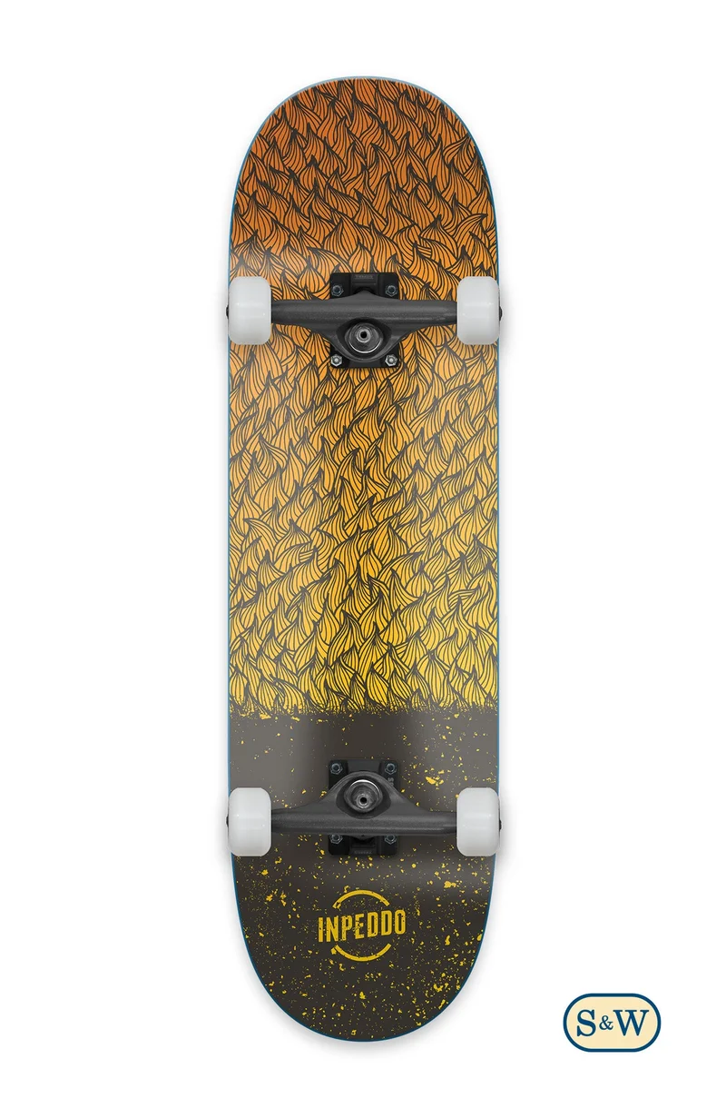 Feather - Short & Wide Kinder Skateboard Complete