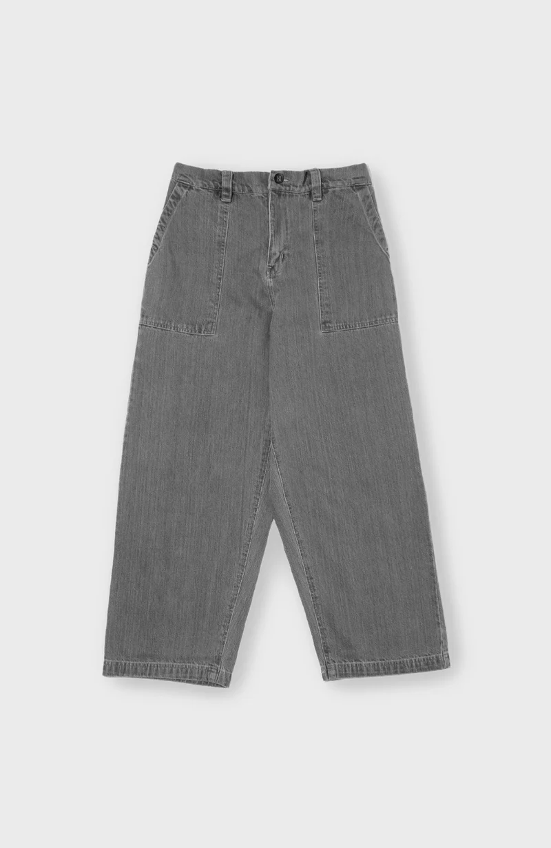 Painter Pants - Grey Denim Wash