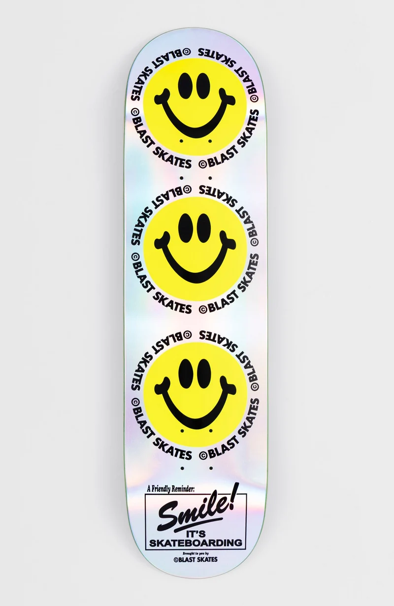 HOLOORAPHIC SMILE - FULL SHAPE DECK