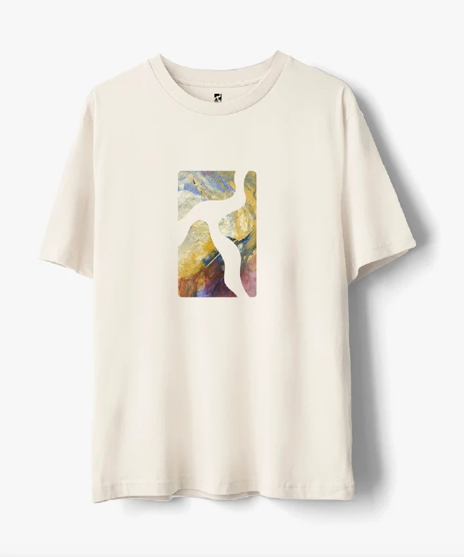 Logo Cut Out T-Shirt - Off White