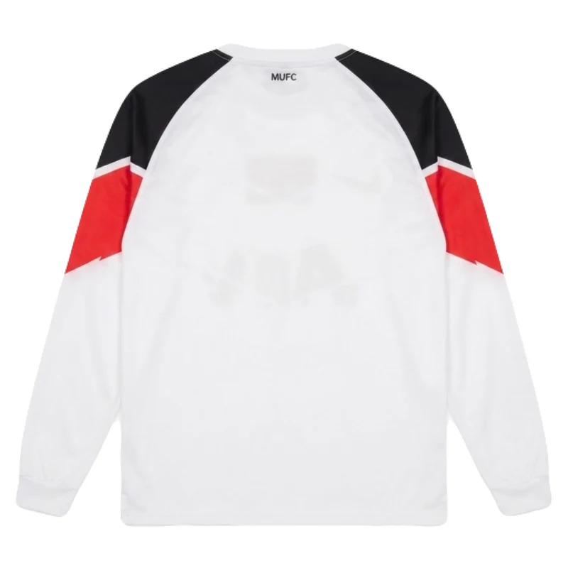 Manchester United Langarm Auswärtstrikot 2010/11 Herren Fan-Version (Retro)