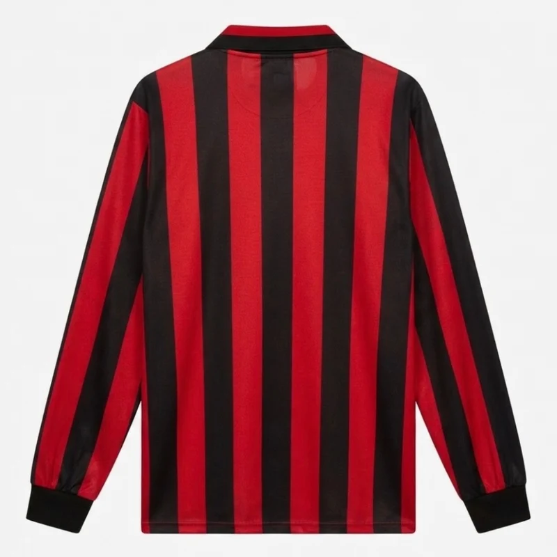 AC MIlan Langarm Heimtrikot 1988/89 Herren Fan-Version