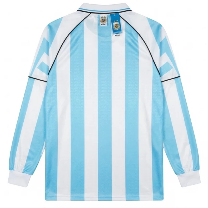 Argentinien Langarm Heimtrikot 1996/97 Herren Fan-Version