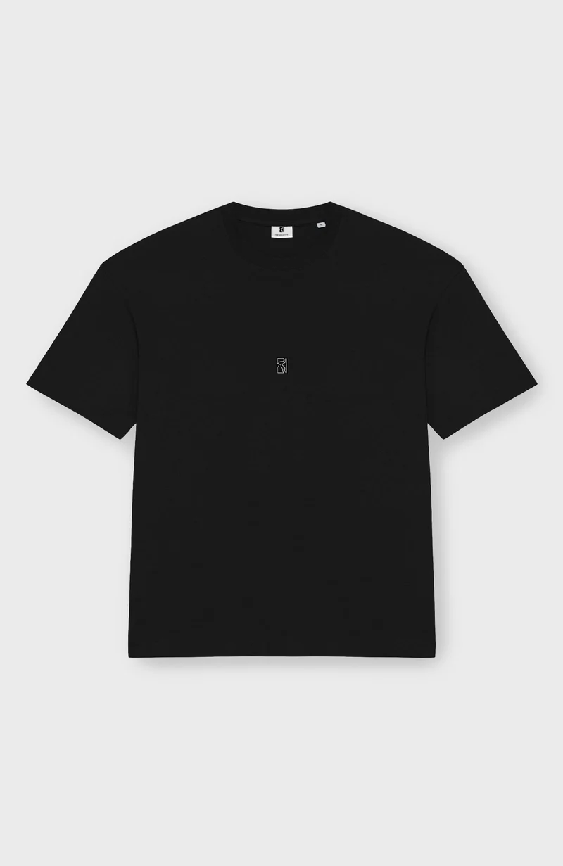 Rubber Patch T-Shirt - Black