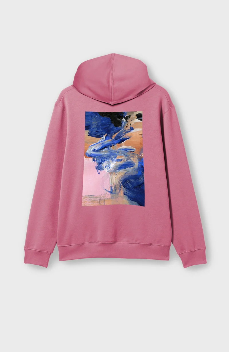 Painting Hoodie - Rose