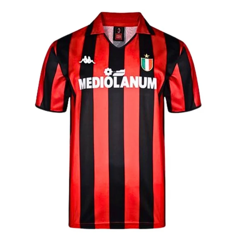 AC Milan Heimtrikot 1988/89 Herren Fan-Version (Retro)