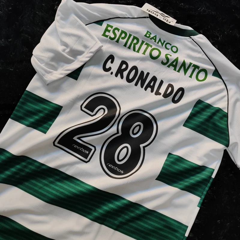 Sporting Lisboa Heimtrikot 2002/03 Herren Fan-Version (Retro)
