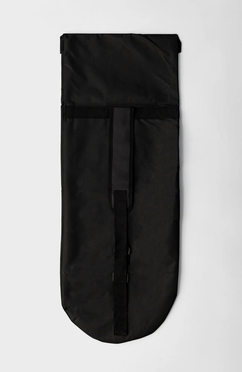 Skateboard Bag, Klettverschluss - schwarz