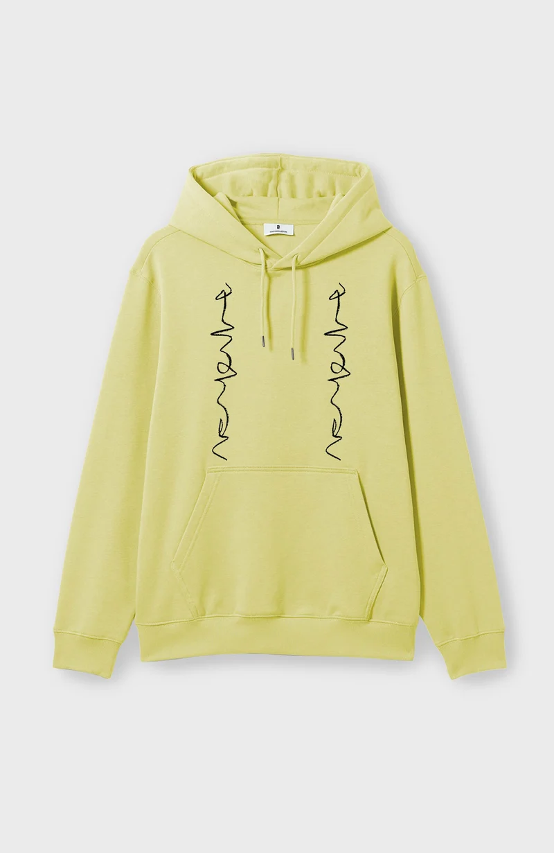 Crayon Chain Hoodie - Yellow