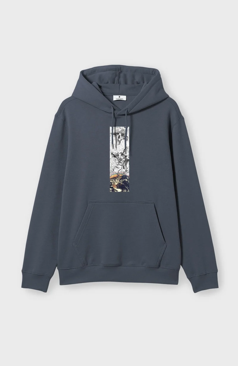 Earth Hoodie - Mineral Grey