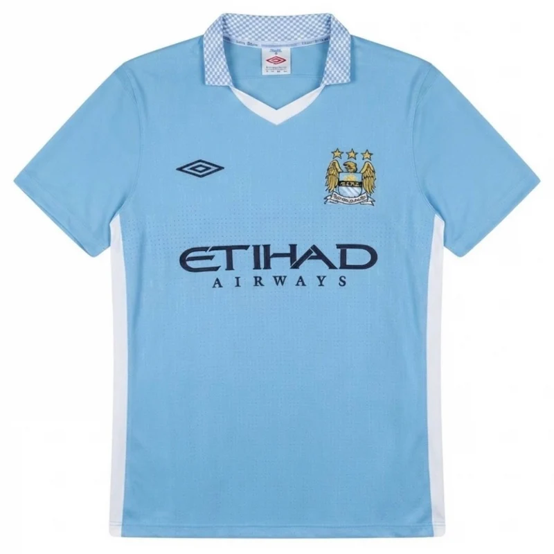 Manchester City Heimtrikot 2011/12 Herren Fan-Version (Retro)