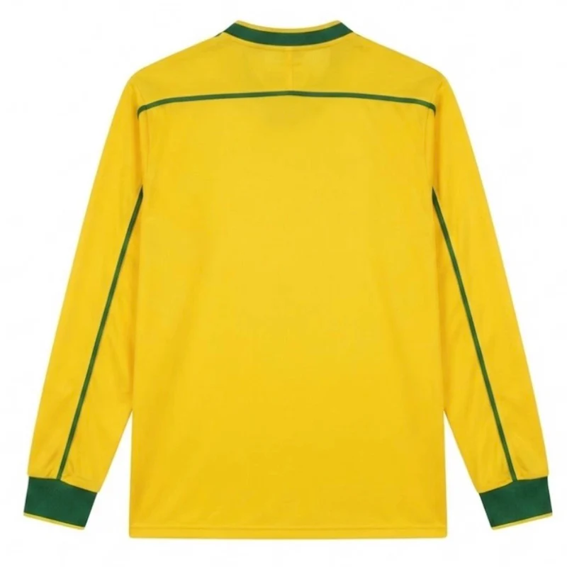 Brasilien Langarm Heimtrikot 1998 Herren Fan-Version