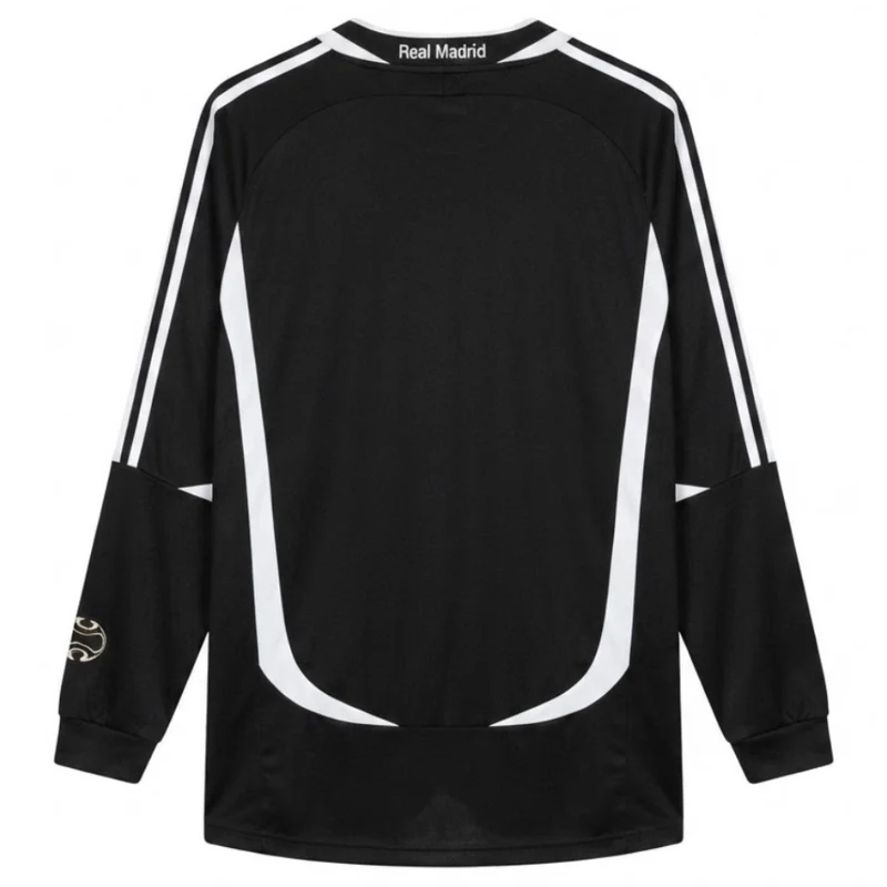 Real Madrid Langarm Auswärtstrikot 2006/07 Herren Fan-Version (Retro)