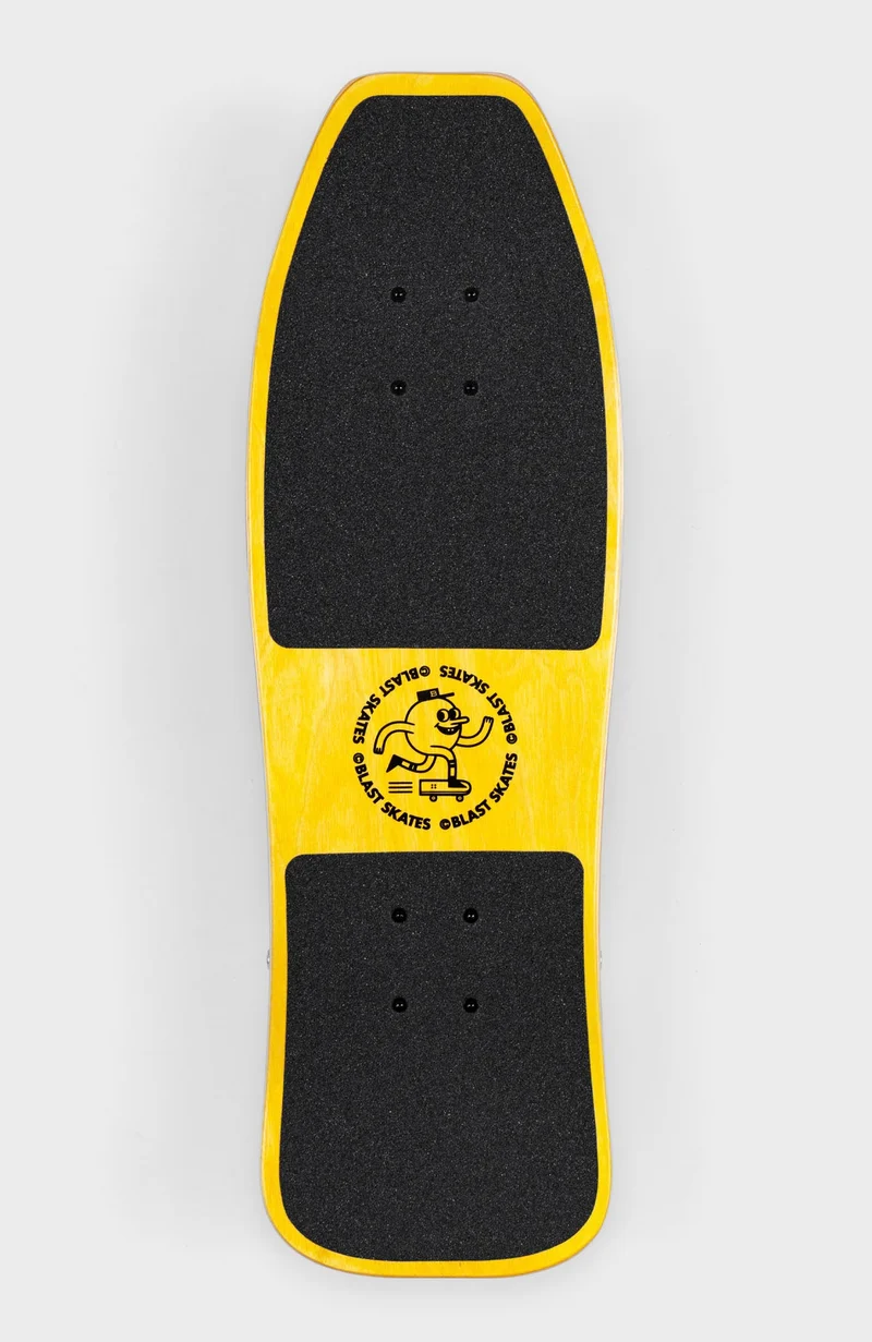 mini Blaster - SHAPED Skateboard COMPLETE - 8.5 x 27"