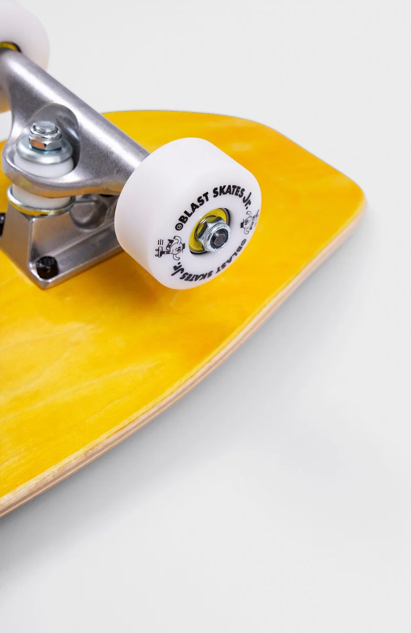 mini Blaster - SHAPED Skateboard COMPLETE - 8.5 x 27"