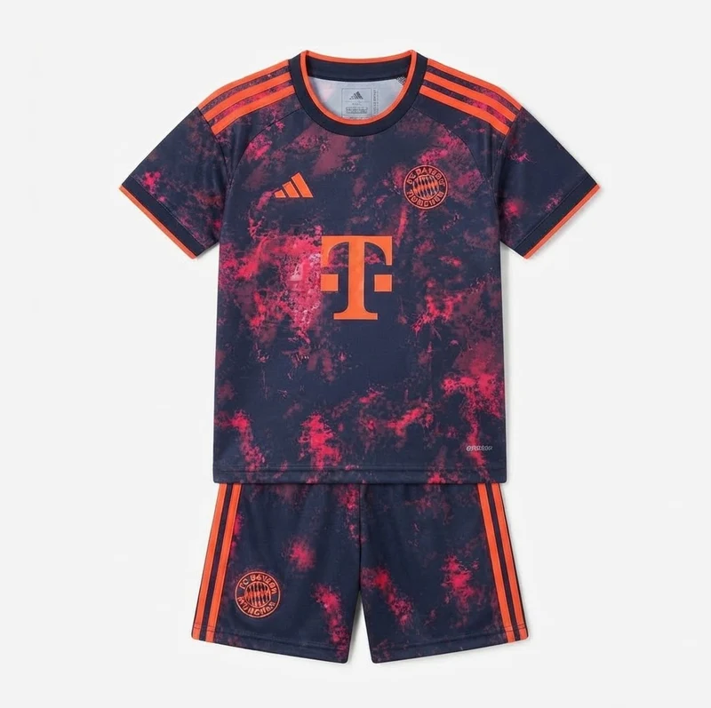 FC Bayern München Kinder-Set Drittetrikot 26/27 Trikot und Shorts
