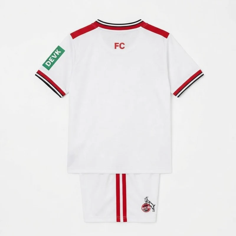 FC Köln Kinder-Set Heimtrikot 26/27 Trikot und Shorts