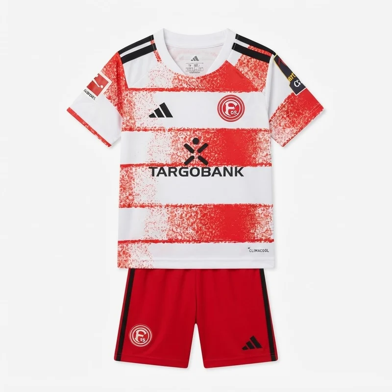Fortuna Düsseldorf Kinder-Set Heimtrikot 26/27 Trikot und Shorts